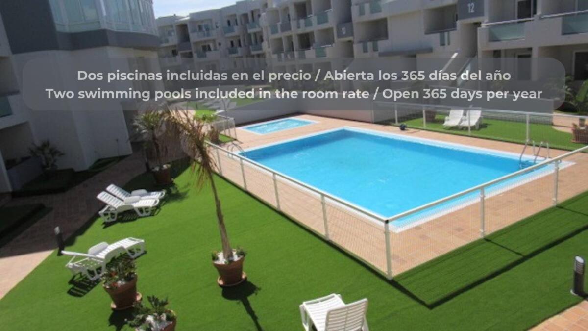 Apartmán Fresh Lemonade Con Piscina, Ac, Doble Terraza, Cocina Completa Y Parking Corralejo Exteriér fotografie