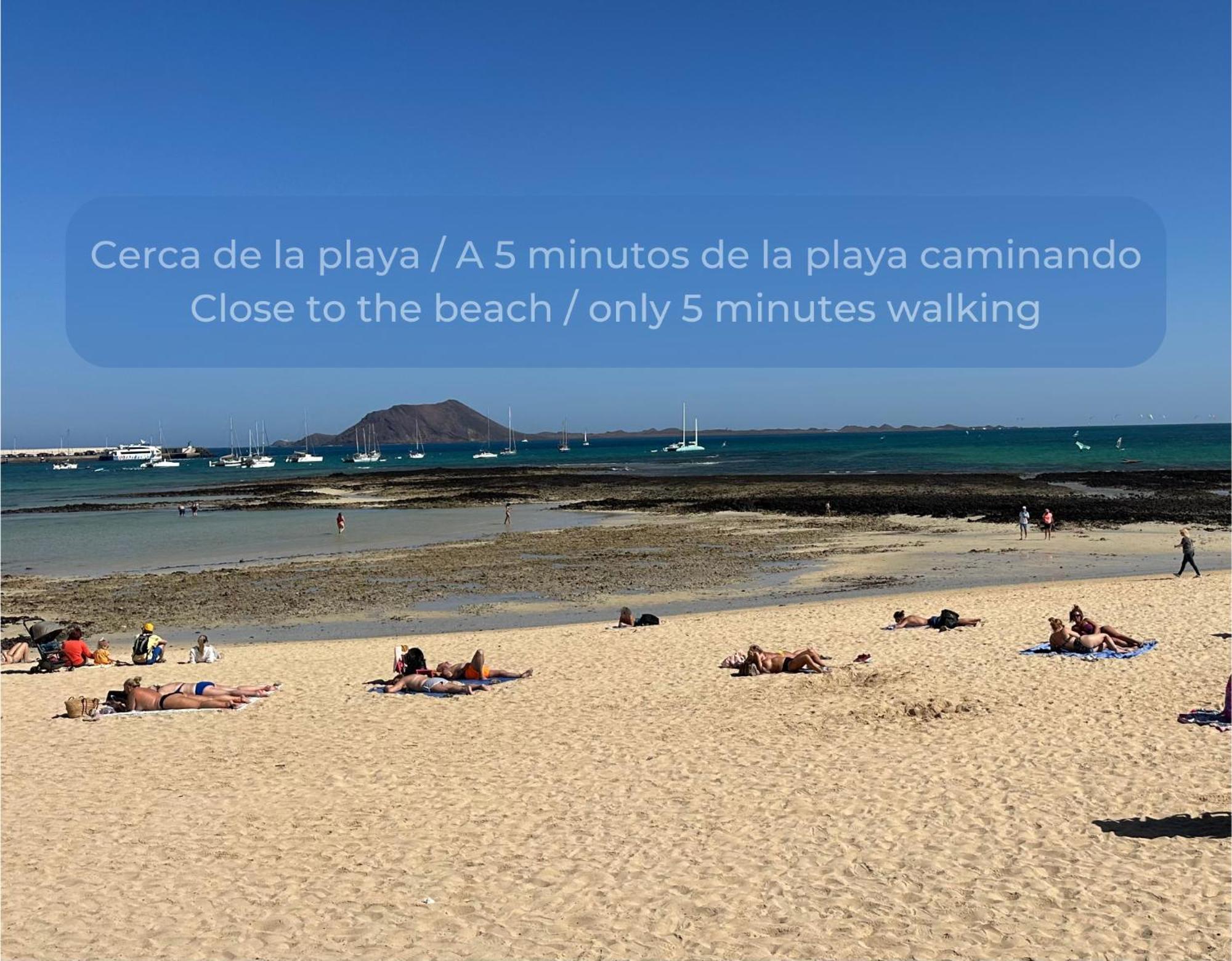 Apartmán Fresh Lemonade Con Piscina, Ac, Doble Terraza, Cocina Completa Y Parking Corralejo Exteriér fotografie