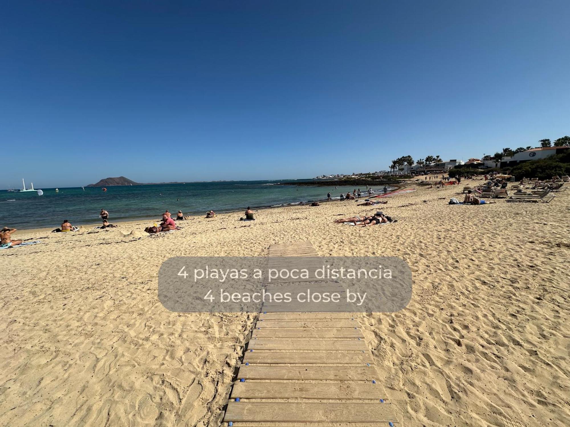 Apartmán Fresh Lemonade Con Piscina, Ac, Doble Terraza, Cocina Completa Y Parking Corralejo Exteriér fotografie